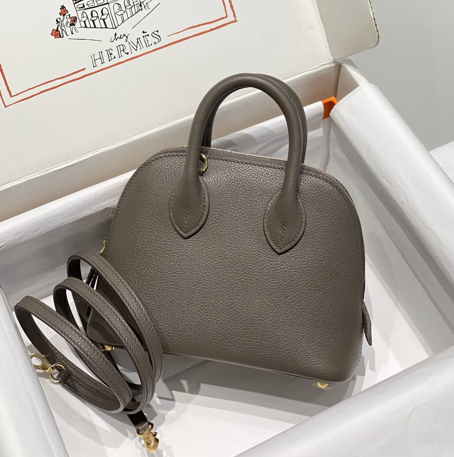 Hermès Mini Bolide Top Handle Bag image 1