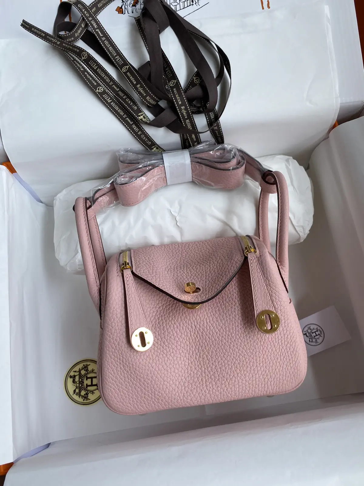 Hermès Mini Lindy Top Handle Bag image 1