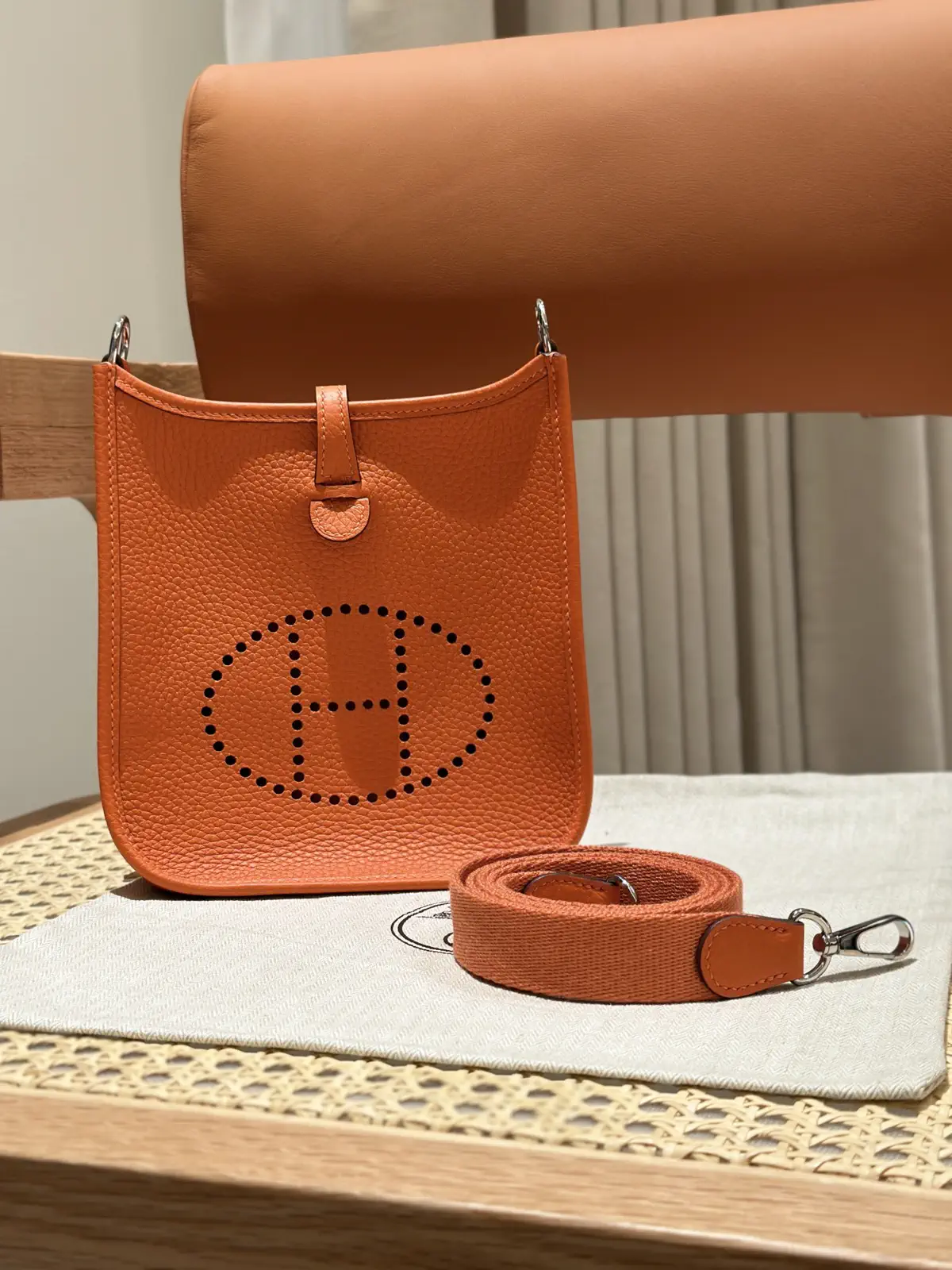 Hermès Mini Evelyne Crossbody Bag image 1