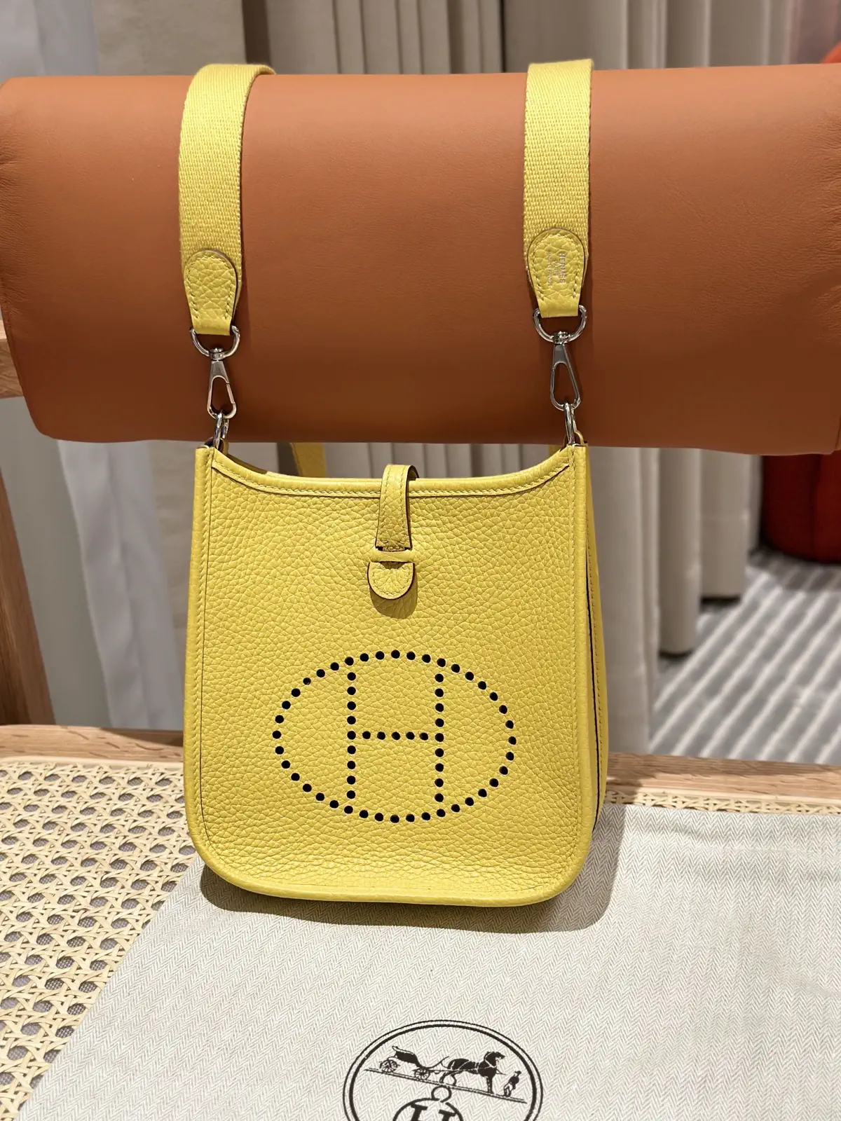 Hermès Mini Evelyne Crossbody Bag image 1