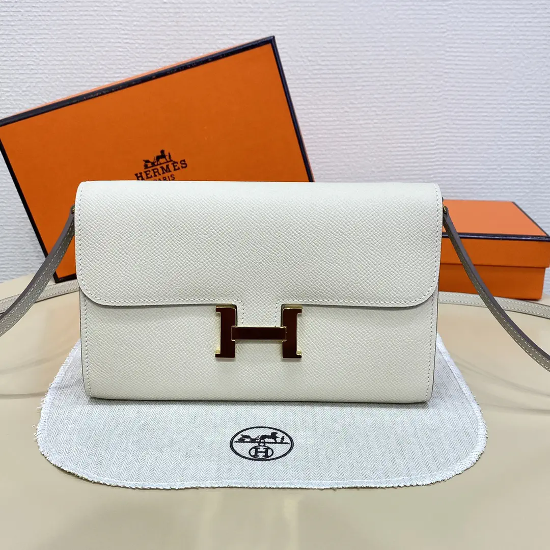 Hermès Epsom Leather Constance WOC Crossbody Bag image 1