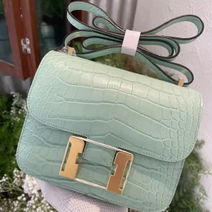 Hermès Crocodile Embossed Crossbody Bag image 1