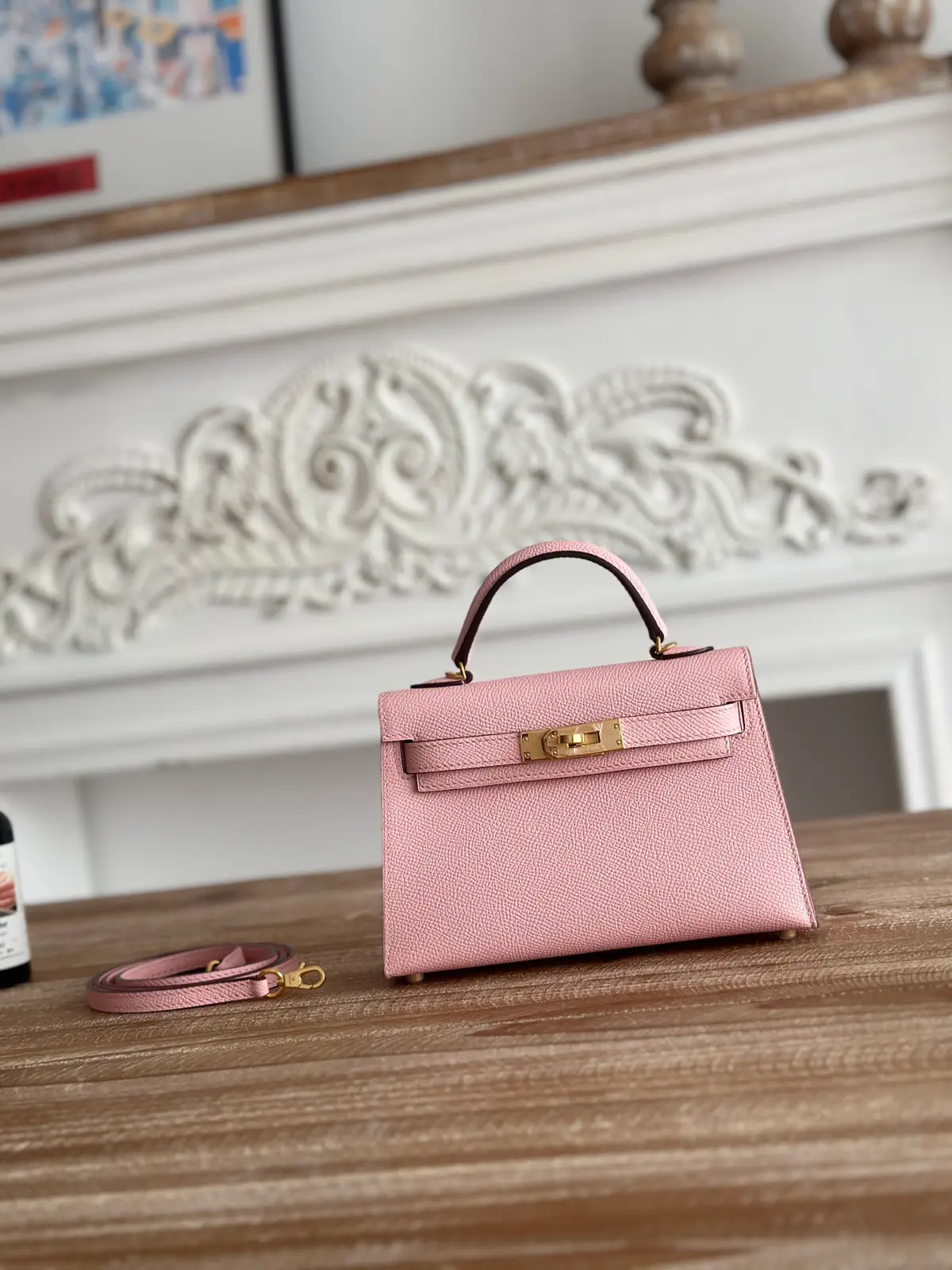 Hermès Mini Kelly Style Top Handle Bag image 1