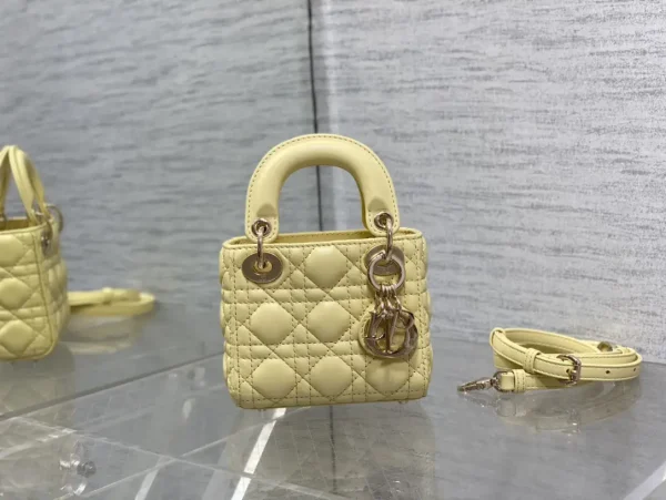 Dior Quilted Micro Top Handle Bag image 1