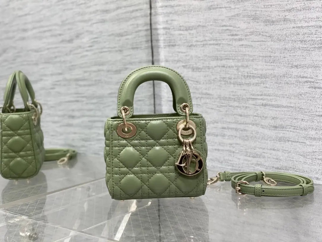 Dior Micro Quilted Top Handle Bag image 1