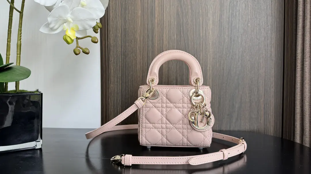 Dior Quilted Micro Top Handle Bag image 1