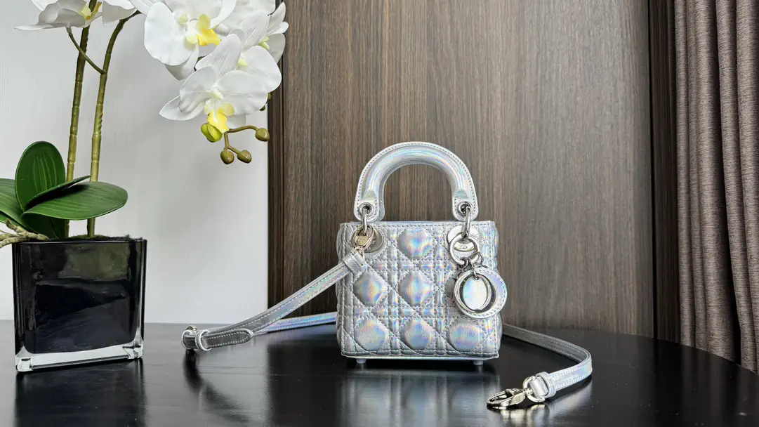 Dior Micro Quilted Top Handle Bag image 1