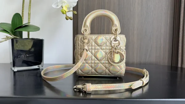 Dior Micro Quilted Top Handle Bag image 1