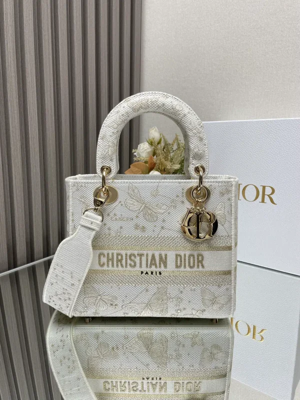 Dior Embroidered Lady Top Handle Bag image 1