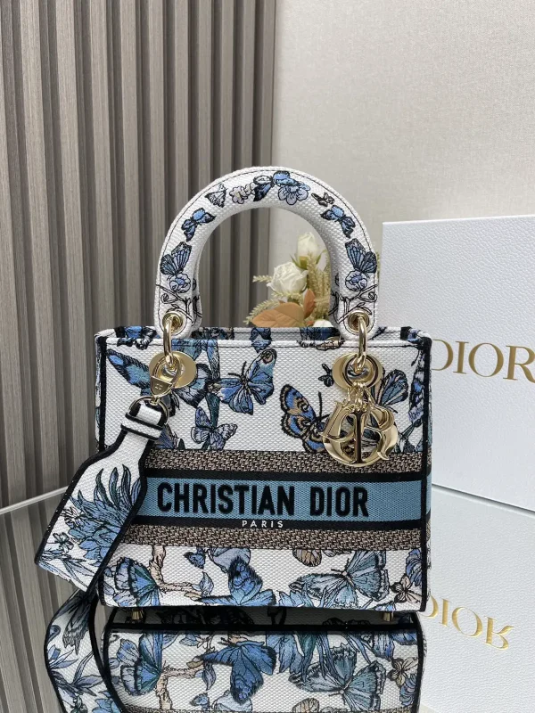 Dior Embroidered Lady Top Handle Bag image 1