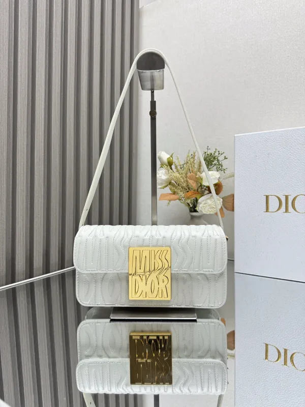 Dior Quilted Flap Shoulder Bag image 1