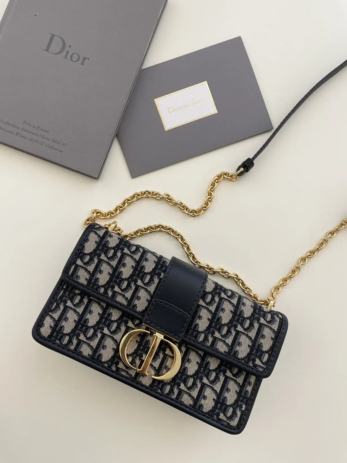 Dior Monogram Chain Shoulder Bag image 1