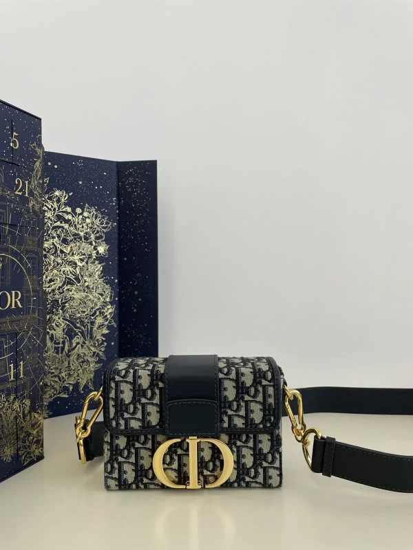 Dior Mini Box Crossbody Bag with Wide Strap image 1