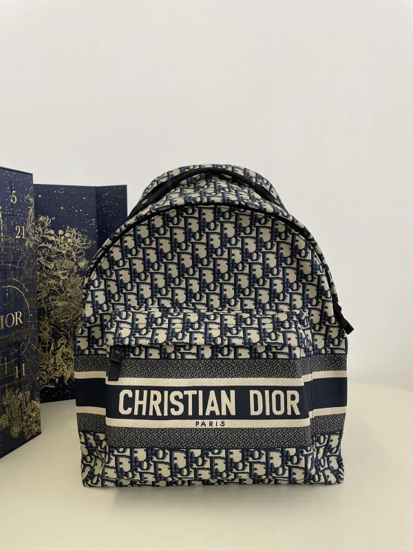 Dior Monogram Canvas Backpack image 1