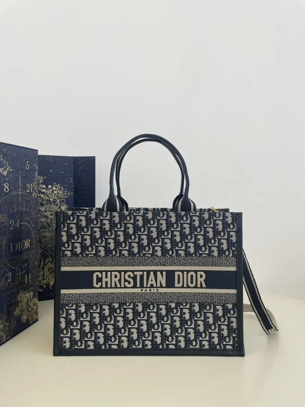 Dior Monogram Tote Bag image 1