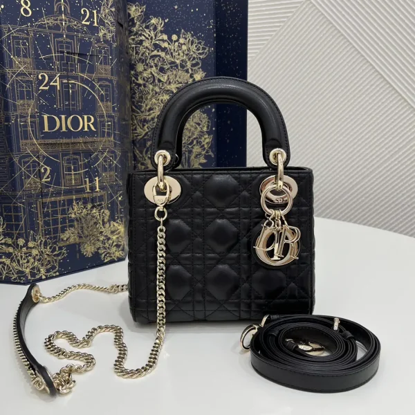 Dior Quilted Top Handle Bag image 1