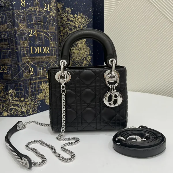 Dior Quilted Top Handle Bag image 1