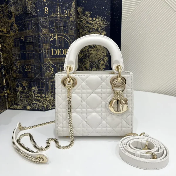 Dior Quilted Top Handle Bag image 1