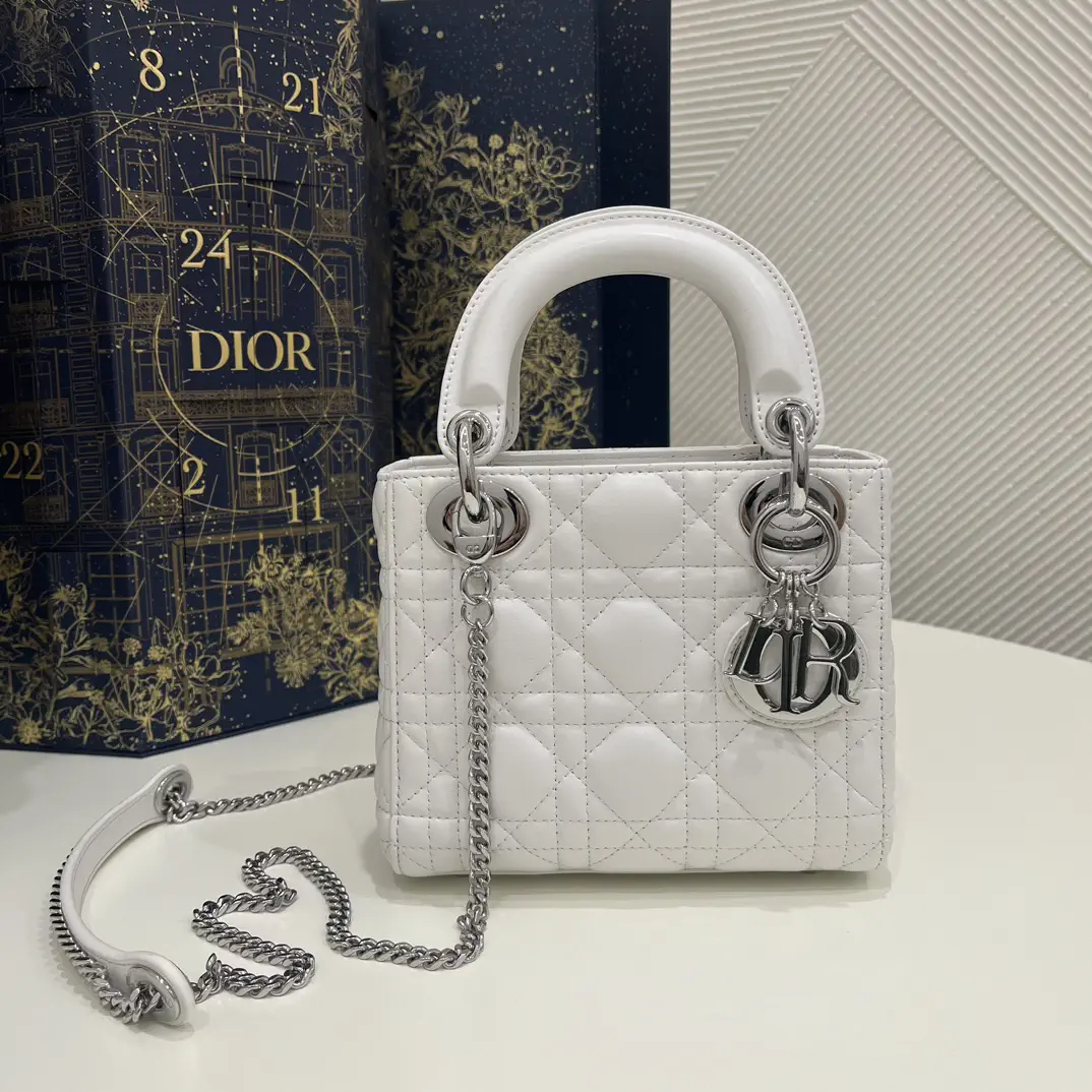 Dior Quilted Top Handle Bag image 1