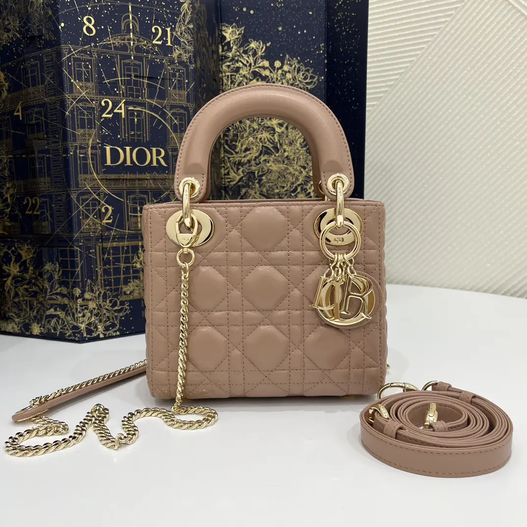 Dior Quilted Top Handle Bag image 1