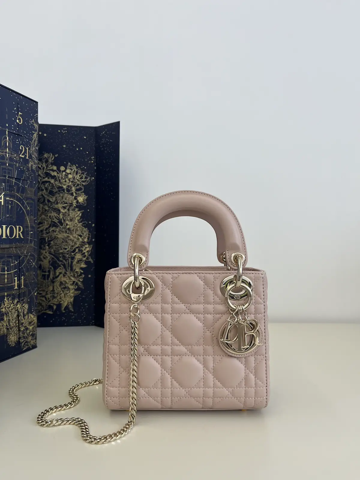 Dior Quilted Top Handle Bag image 1