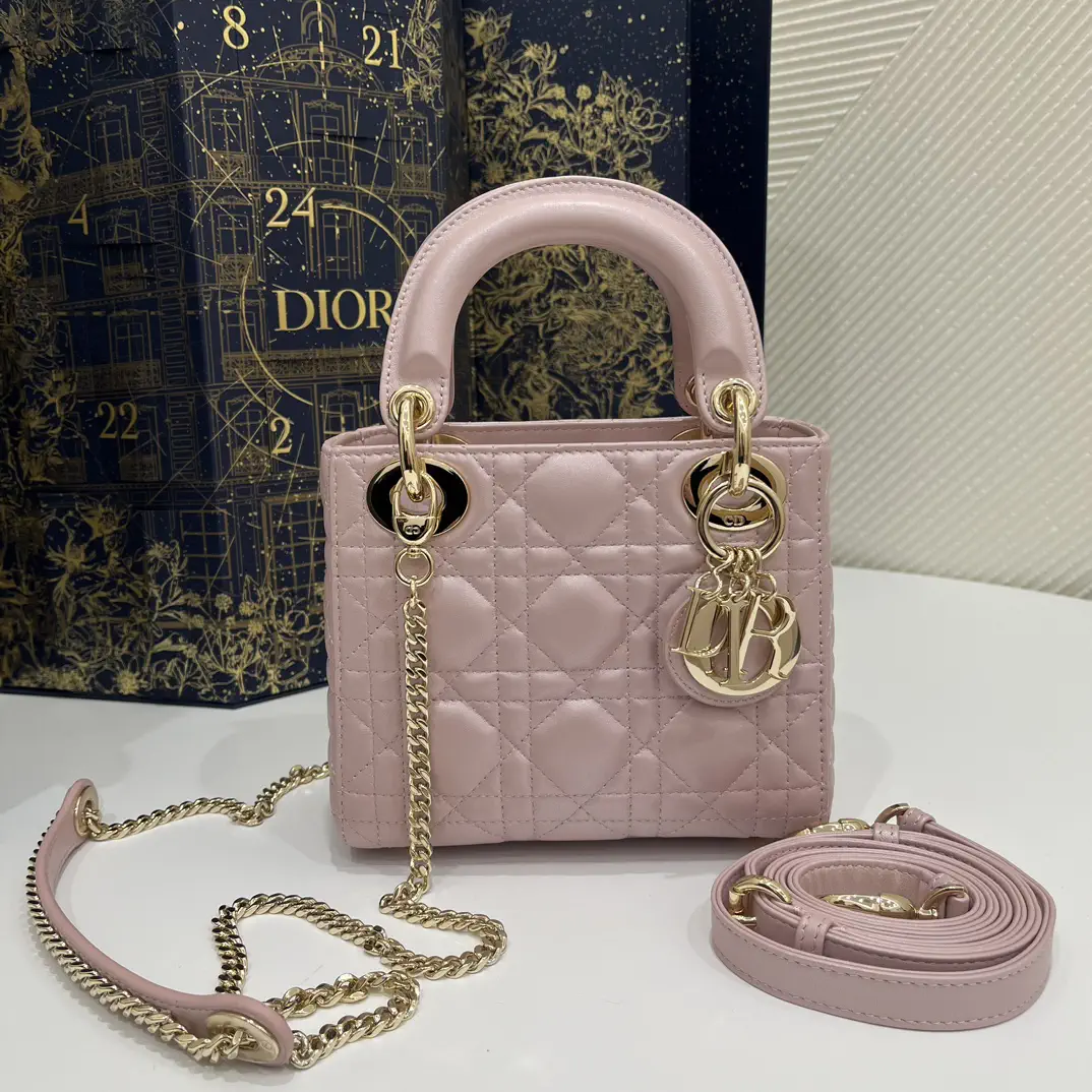 Dior Quilted Top Handle Bag image 1