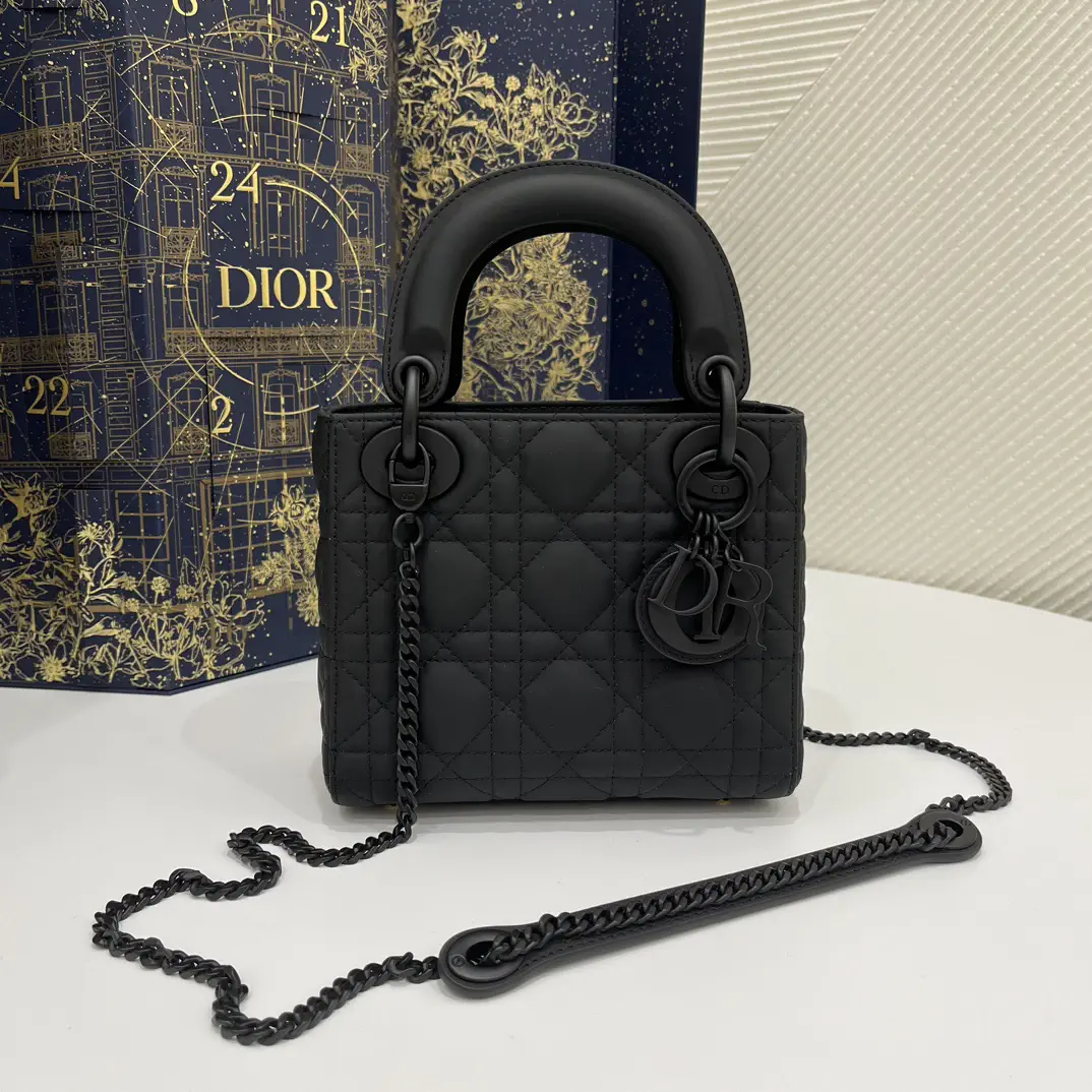 Dior Quilted Top Handle Bag image 1
