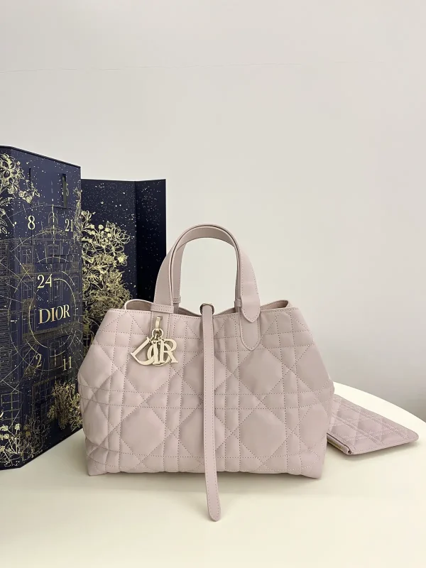 Dior Quilted Top Handle Bag image 1
