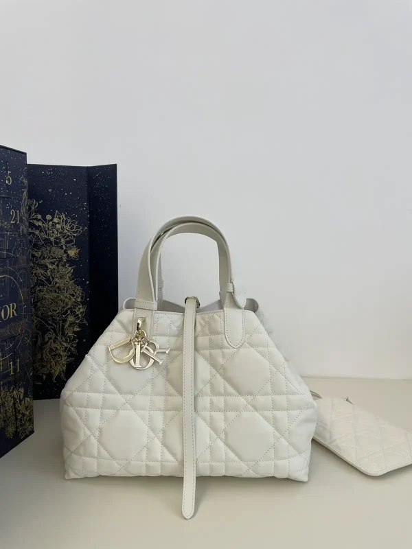 Dior Quilted Top Handle Bag image 1