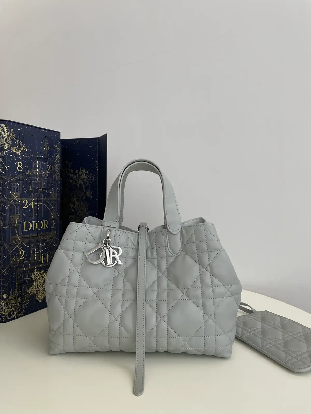 Dior Quilted Top Handle Bag image 1