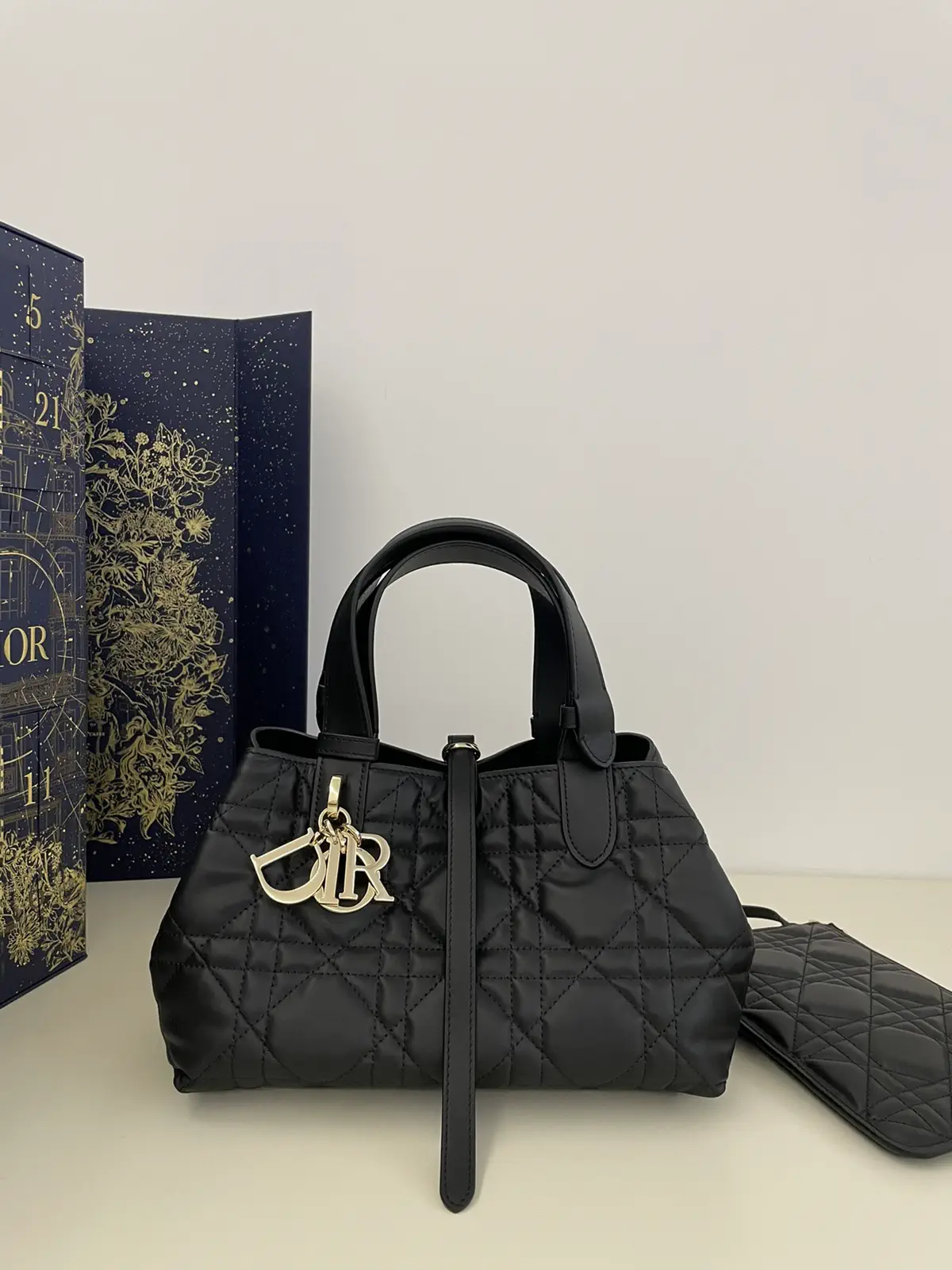 Dior Quilted Top Handle Bag image 1