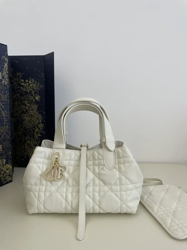 Dior Quilted Top Handle Bag image 1