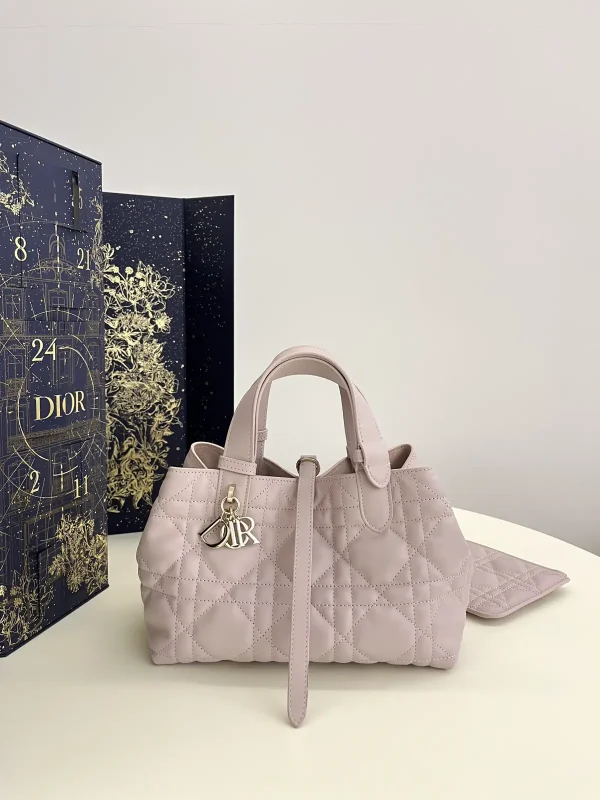 Dior Quilted Top Handle Bag image 1
