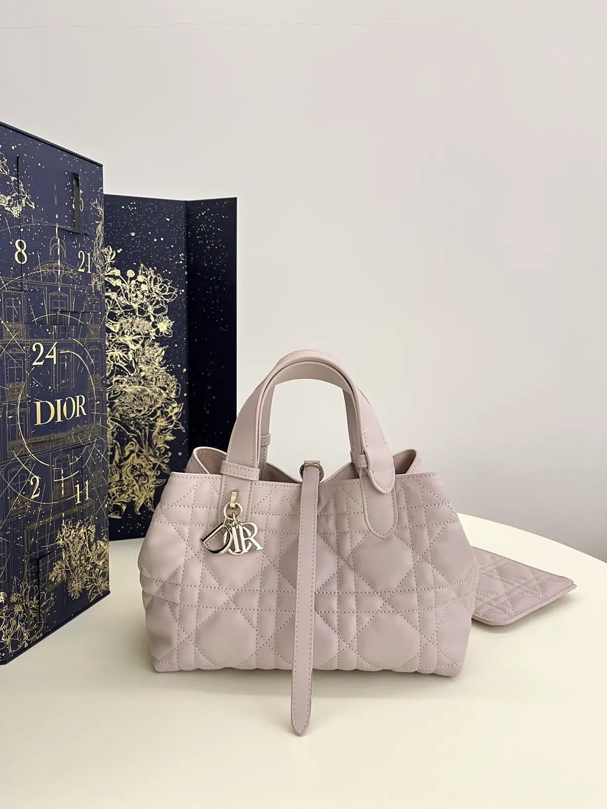 Dior Quilted Top Handle Bag image 1