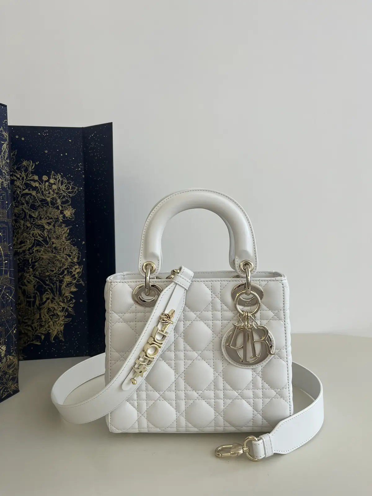 Dior Quilted Top Handle Bag image 1