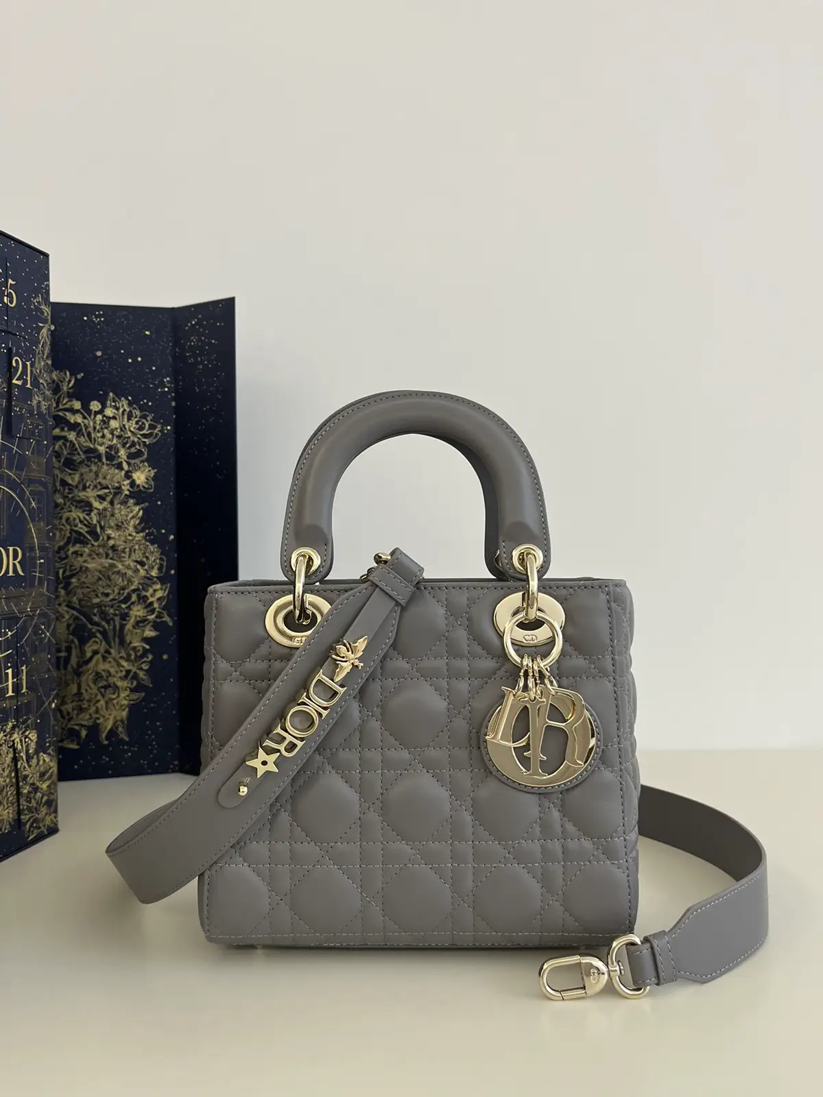 Dior Quilted Top Handle Bag image 1