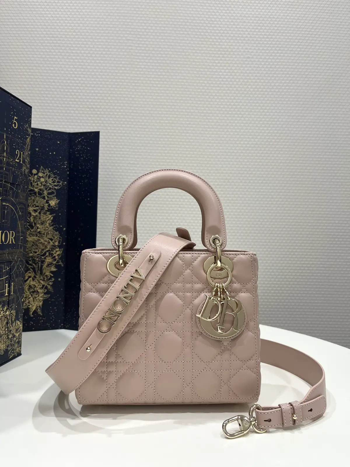 Dior Quilted Top Handle Bag image 1