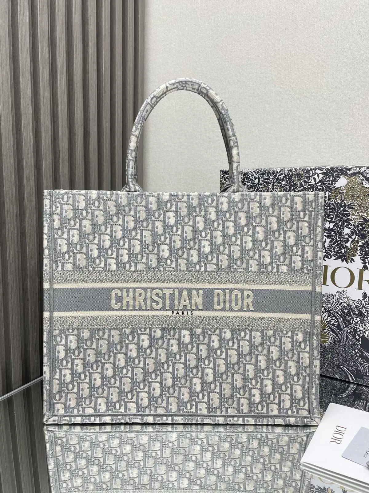 Dior Monogram Large Tote Bag image 1