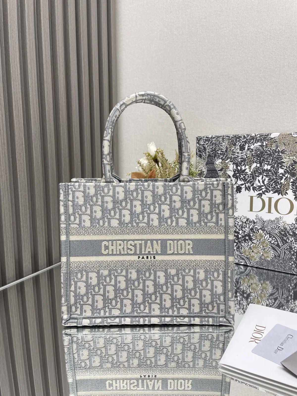 Dior Monogram Tote Bag image 1