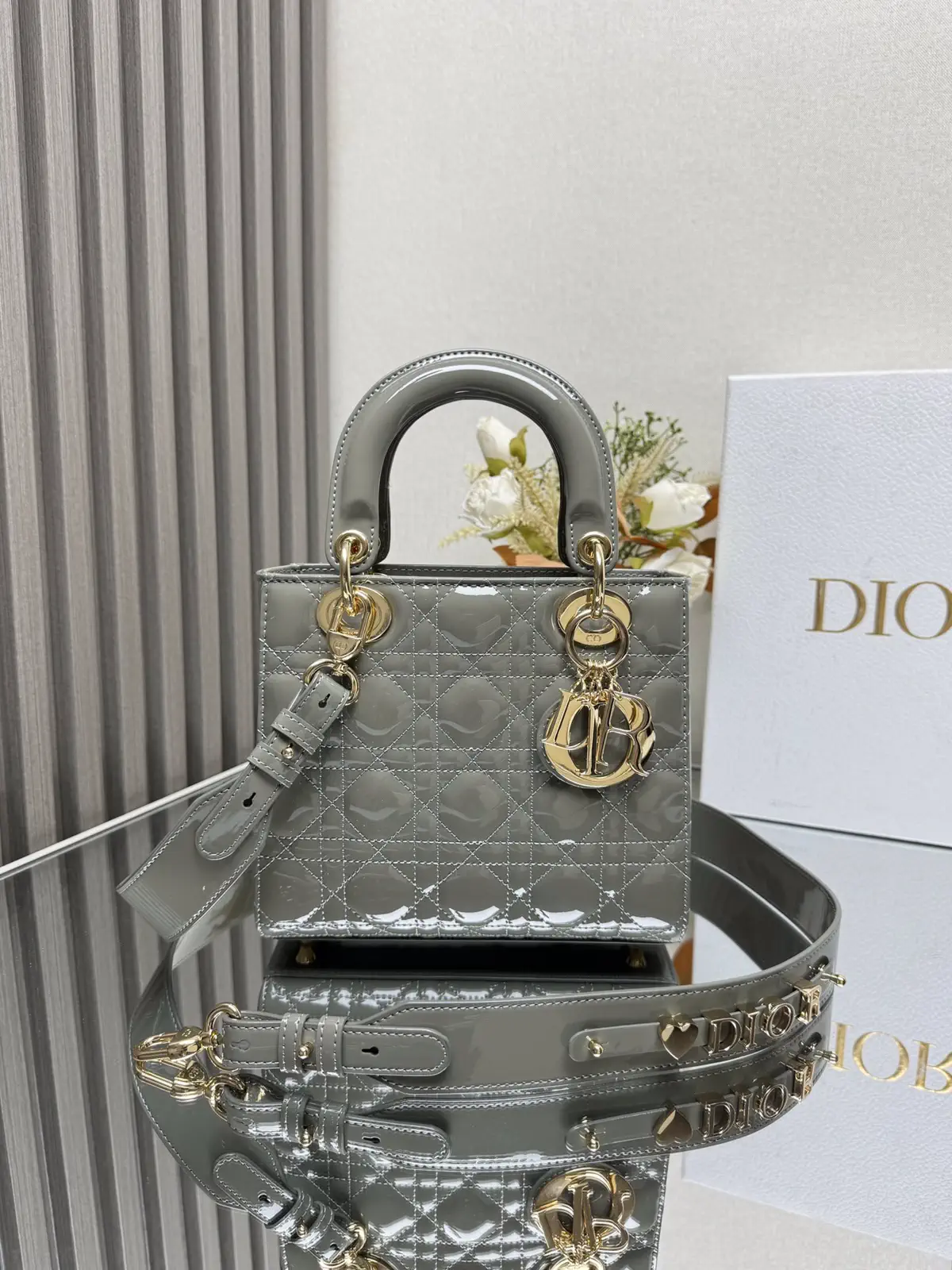Dior Quilted Top Handle Bag image 1