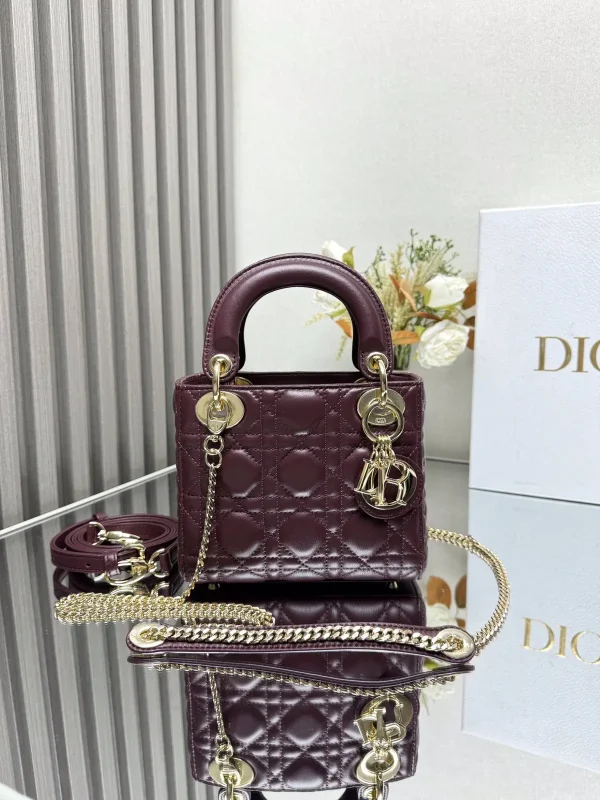 Dior Quilted Top Handle Bag image 1