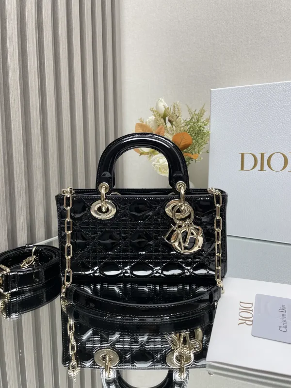 Dior Quilted Top Handle Bag image 1
