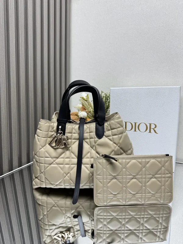 Dior Quilted Top Handle Bag image 1