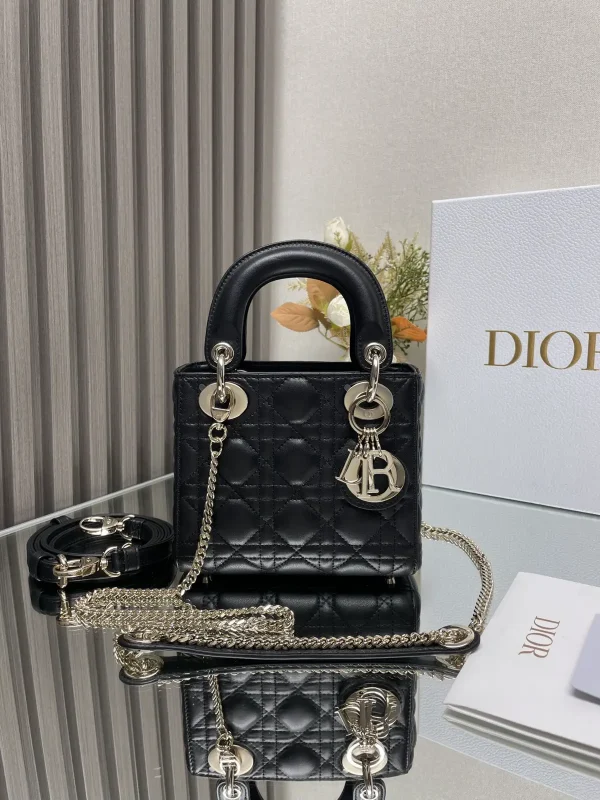 Dior Quilted Top Handle Bag image 1