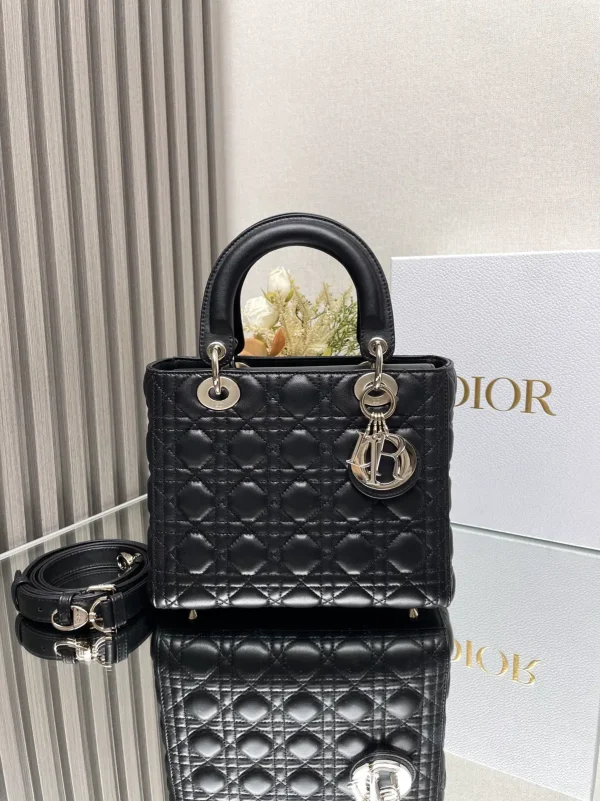 Dior Quilted Top Handle Bag image 1