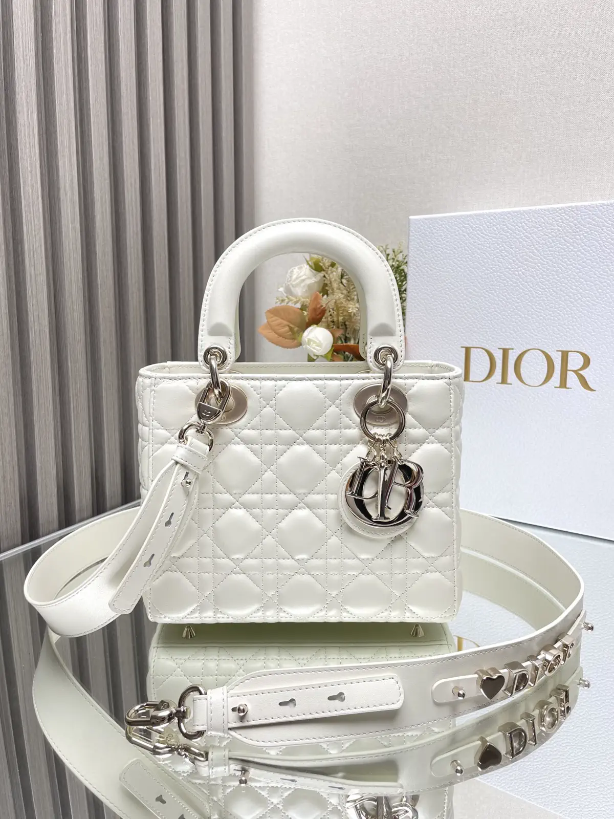 Dior Quilted Top Handle Bag image 1