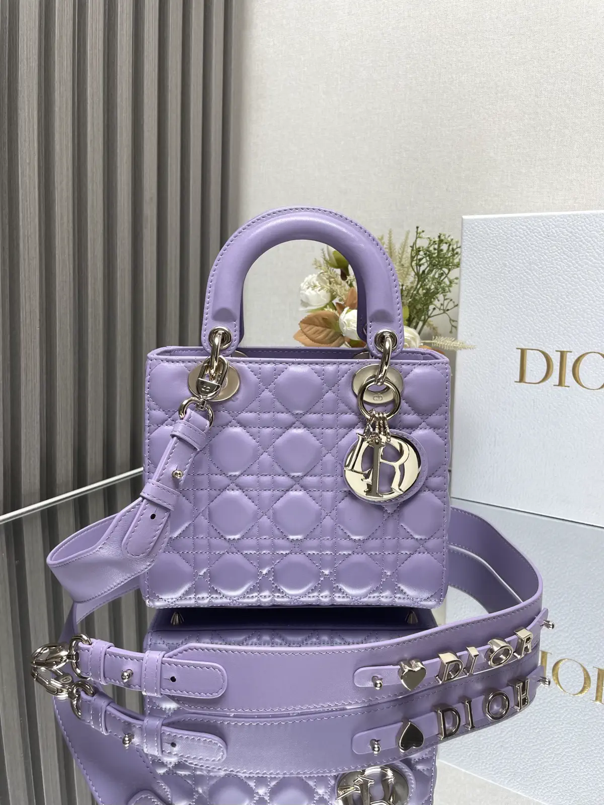 Dior Quilted Top Handle Bag image 1