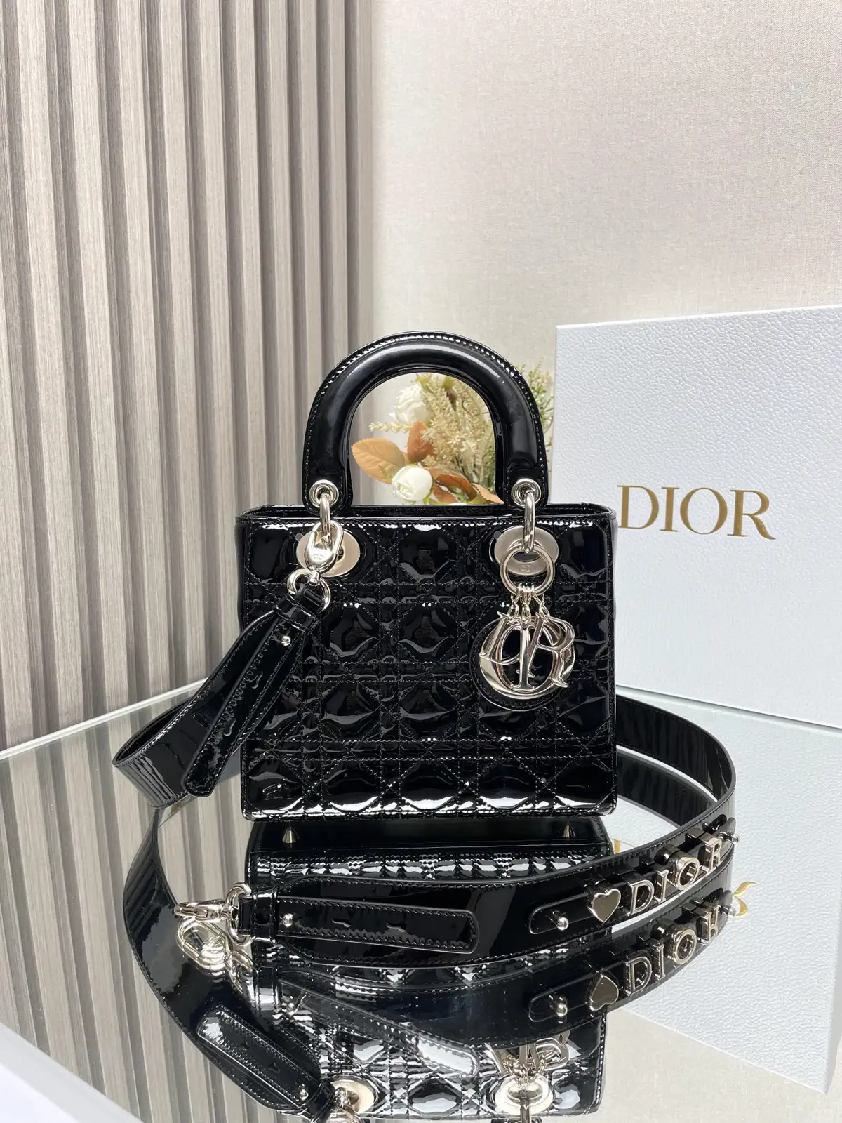Dior Quilted Top Handle Bag image 1