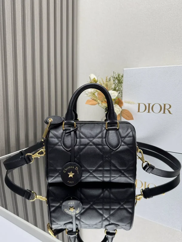 Dior Quilted Top Handle Bag image 1
