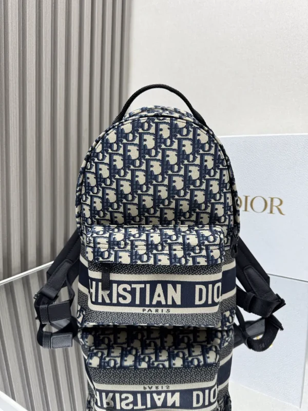 Dior Oblique Print Backpack image 1